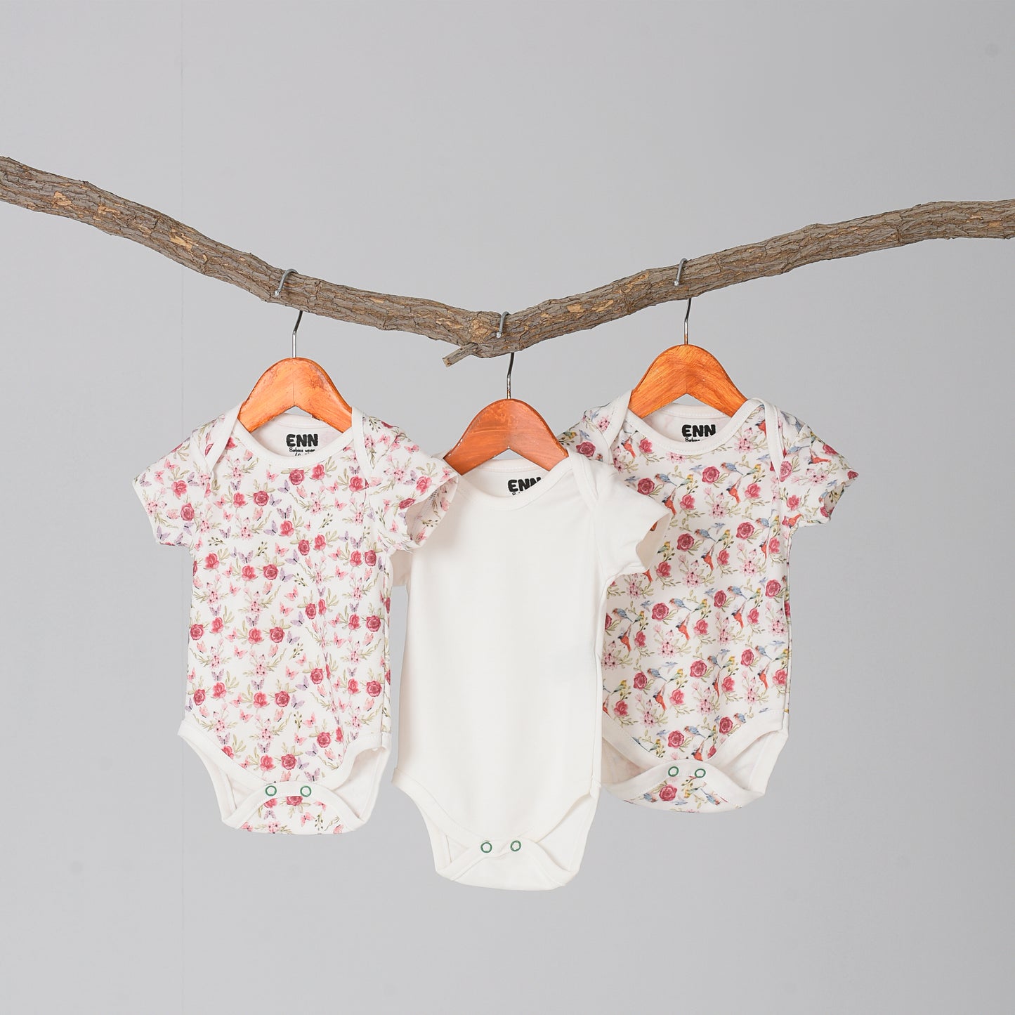 Floral Cuddle bodysuit set