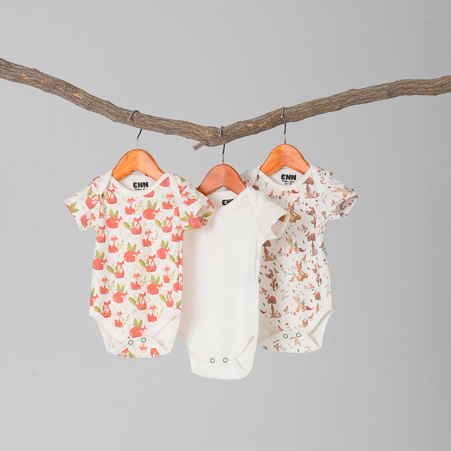 Jungle Joy bodysuit (3 Pieces set)