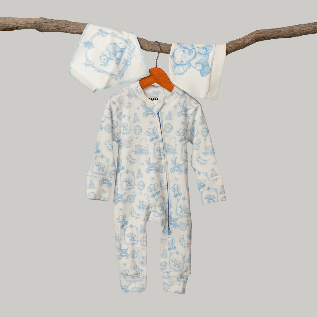 Royal Pram Onesie (3-Pieces Complete Set)