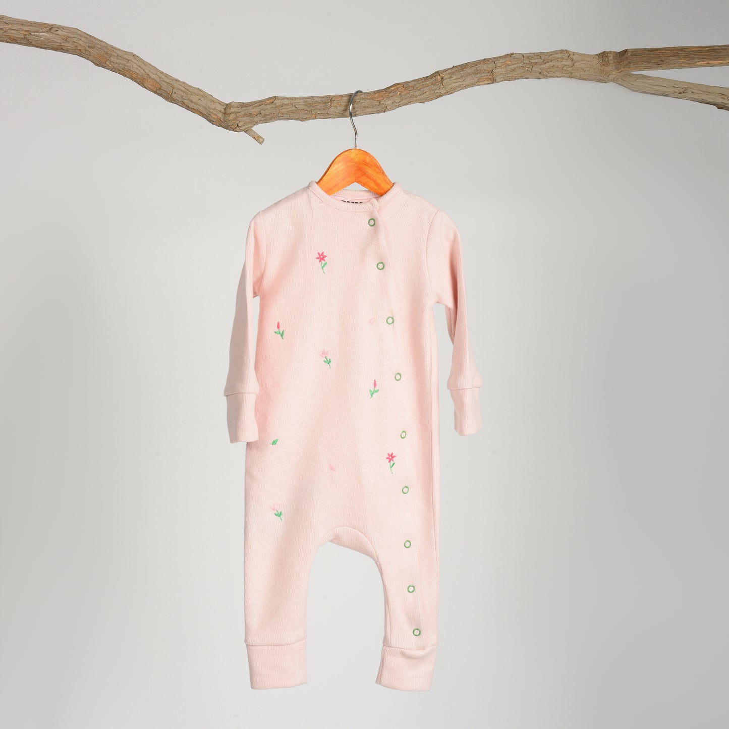 The Flower Whisperer "Premium Cotton-Pure Kashmir Onesie"