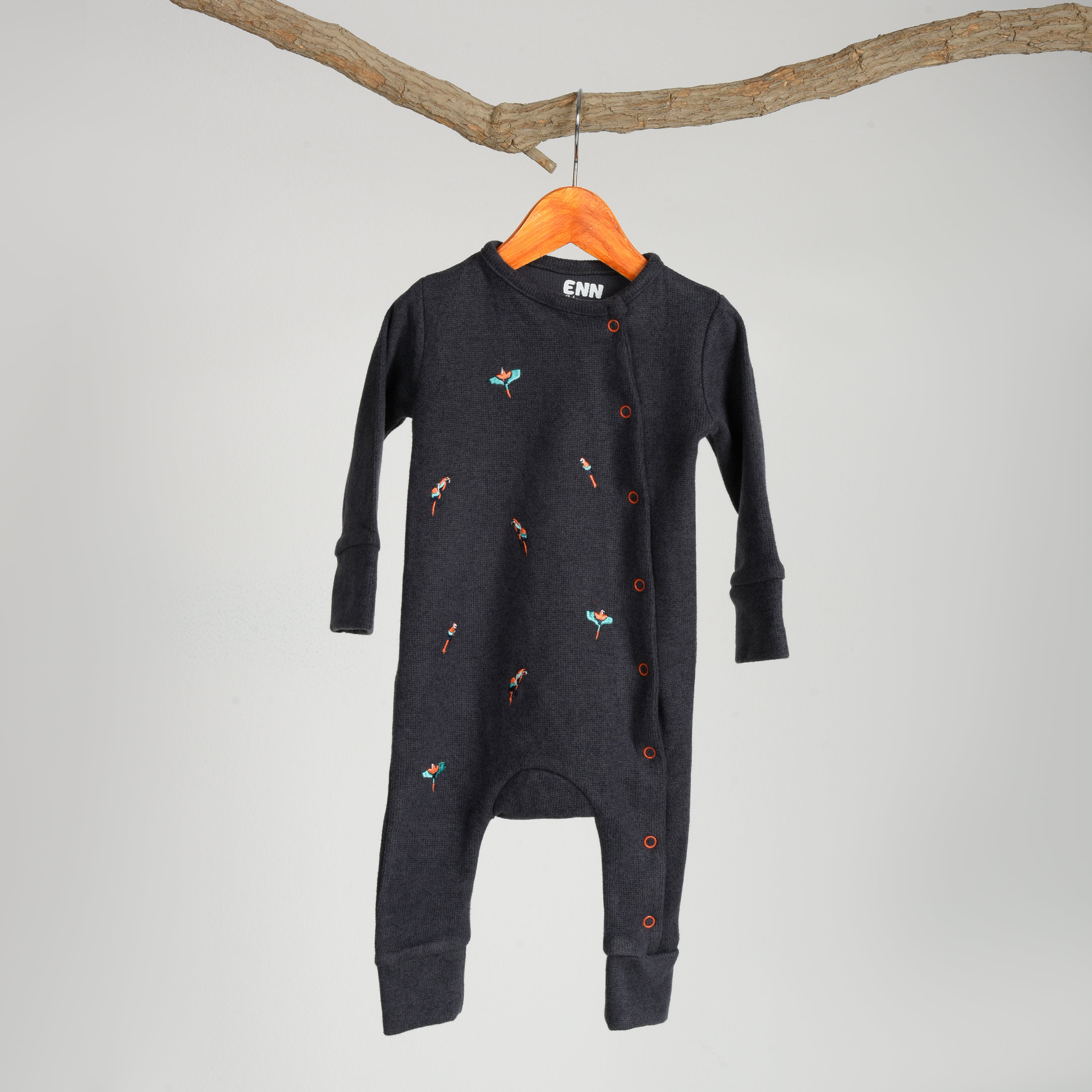 Captain Squawk "Premium Cotton-Pure Kashmir Onesie"