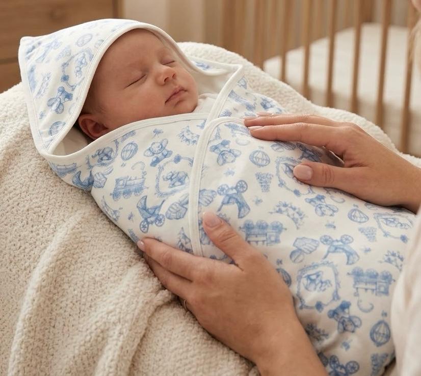 Toile Dreamer Hooded Blanket