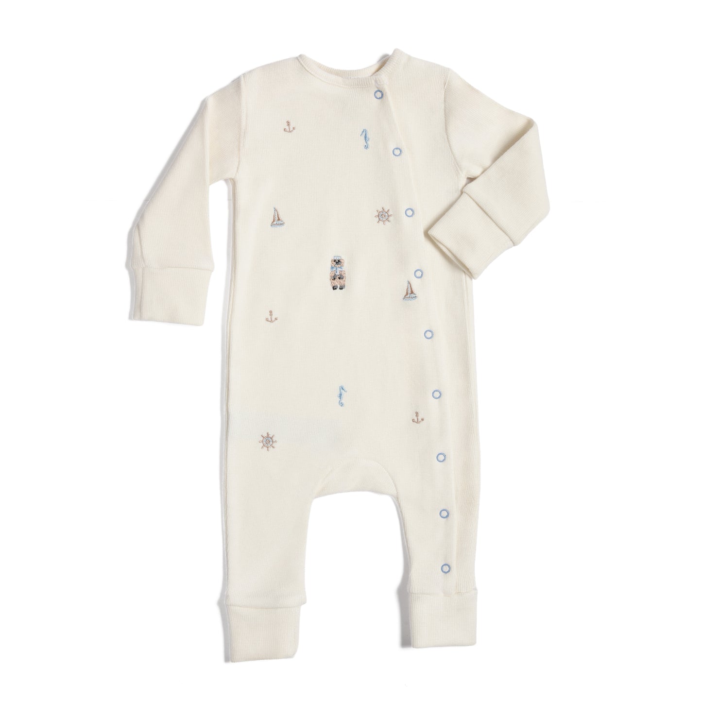 Little Sailor "Premium Cotton-Pure Kashmir Onesie"