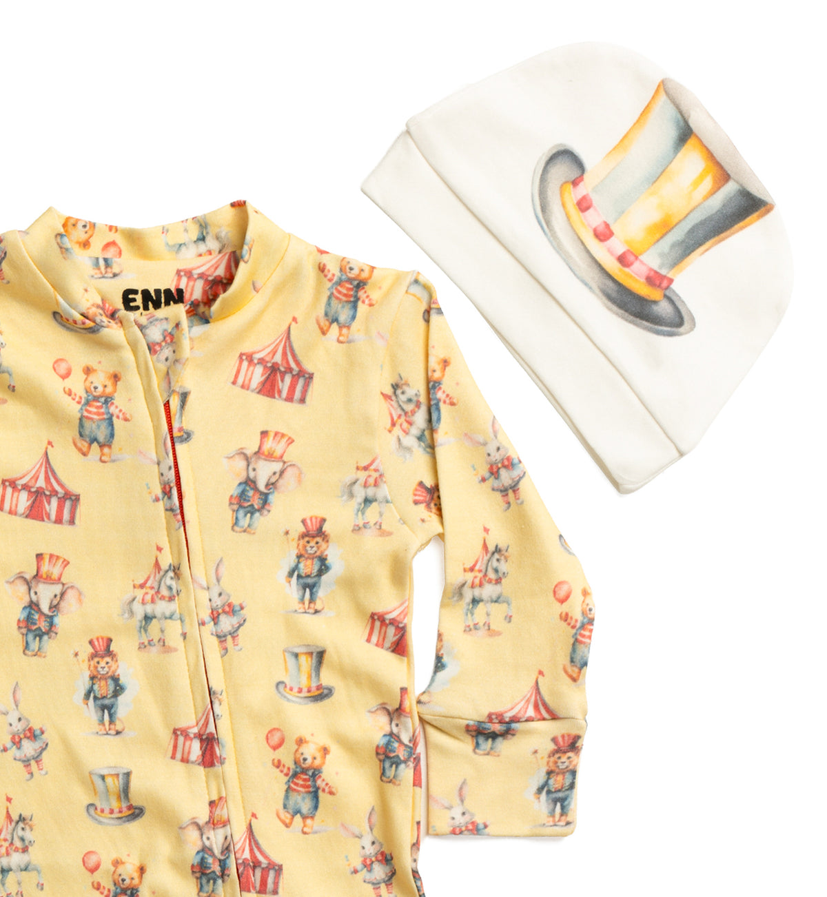Circus Parade Onesie (3-Pieces Complete Set)