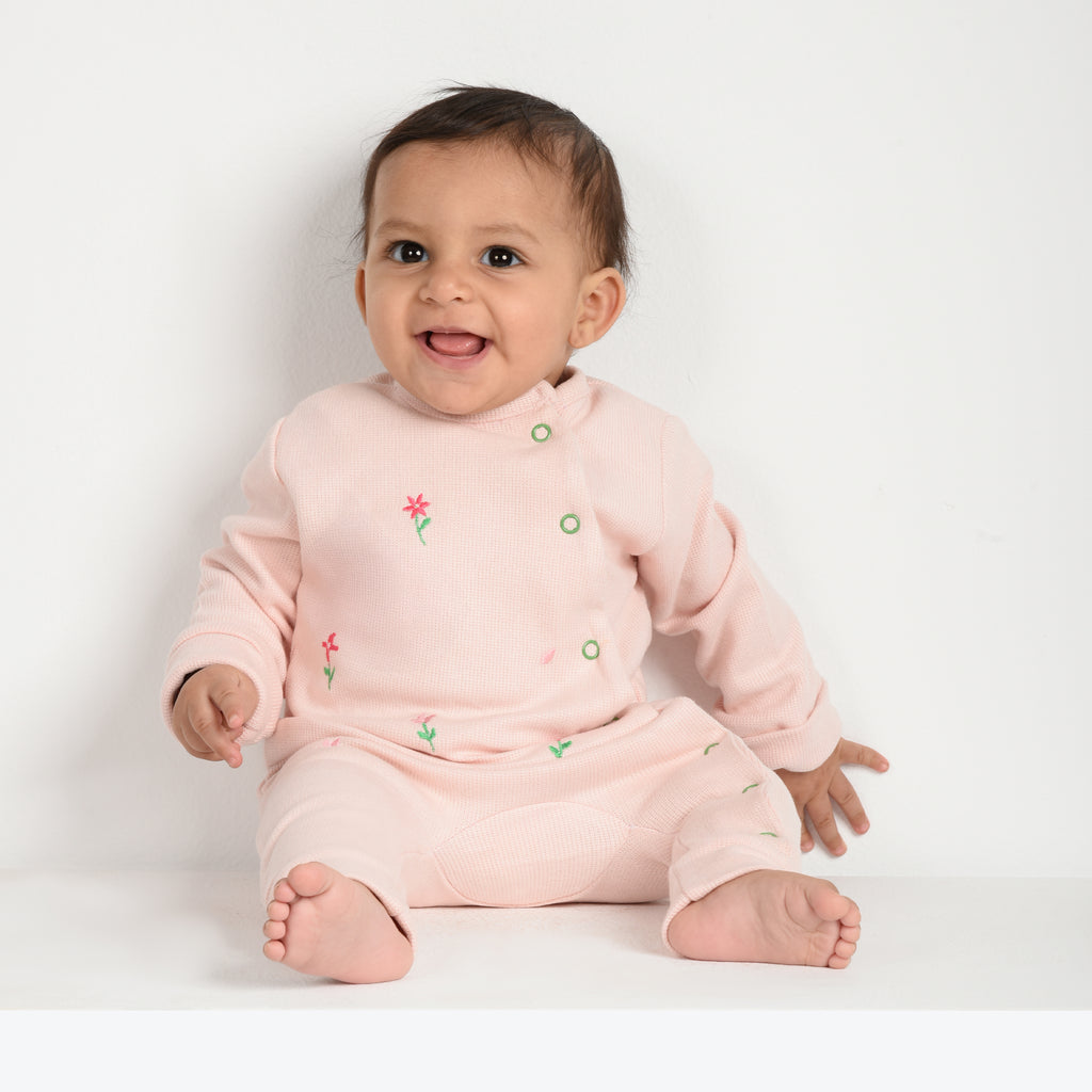 The Flower Whisperer "Premium Cotton-Pure Kashmir Onesie"