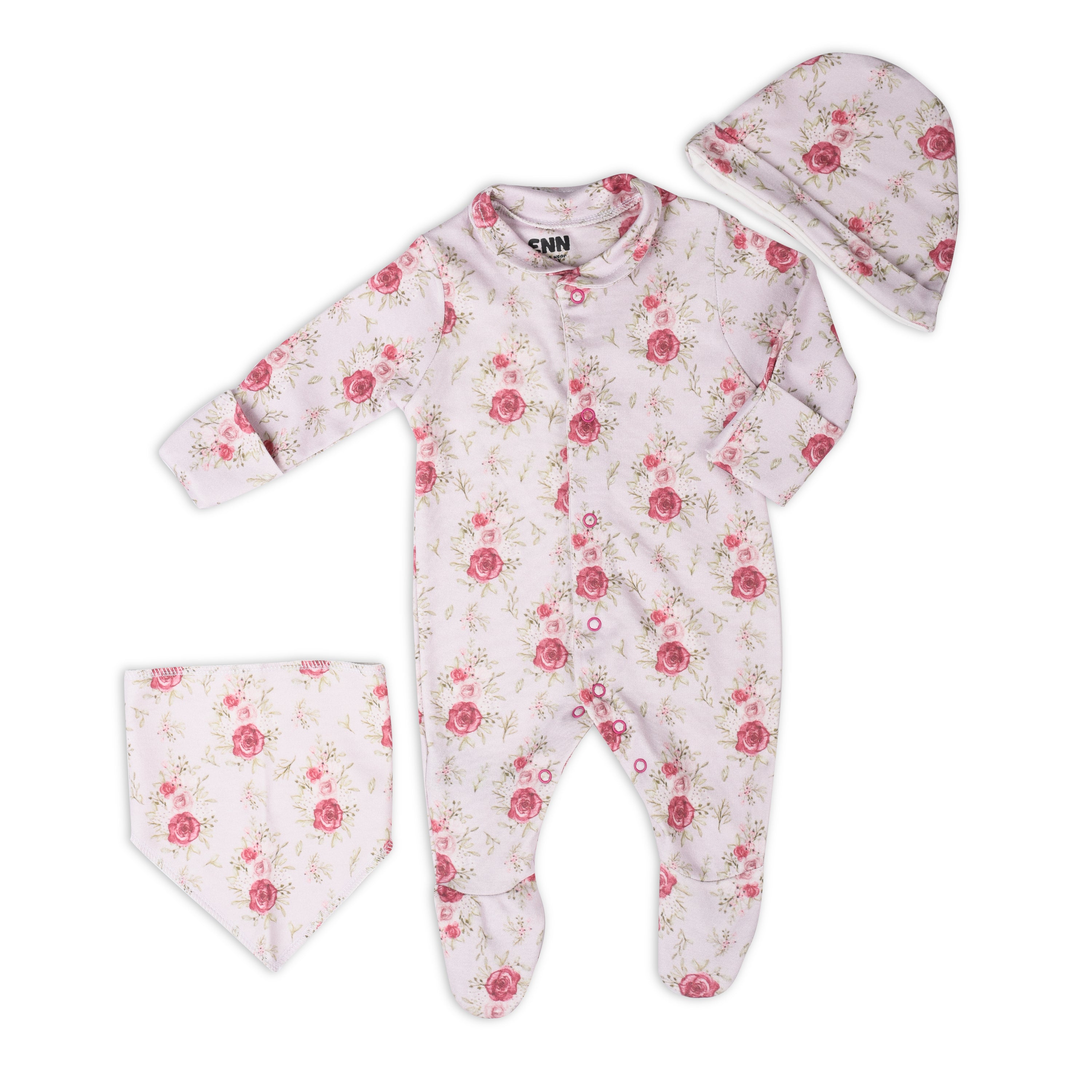 Blush Bouquet Onesie