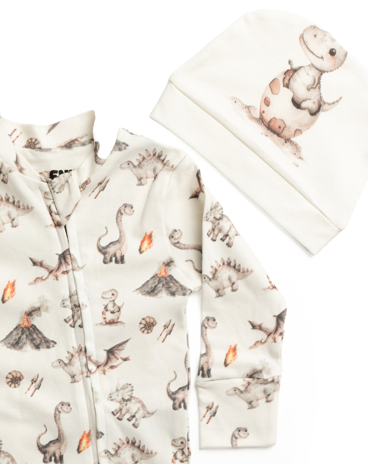 Dino Adventure Onesie (3-Pieces Complete Set)