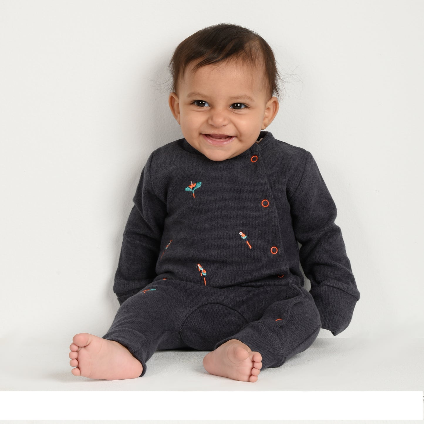 Captain Squawk "Premium Cotton-Pure Kashmir Onesie"