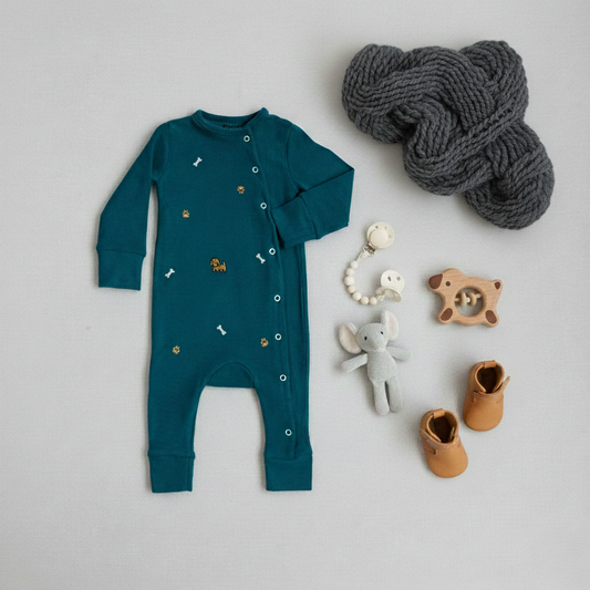 Puppy Commander "Premium Cotton-Pure Kashmir Onesie"