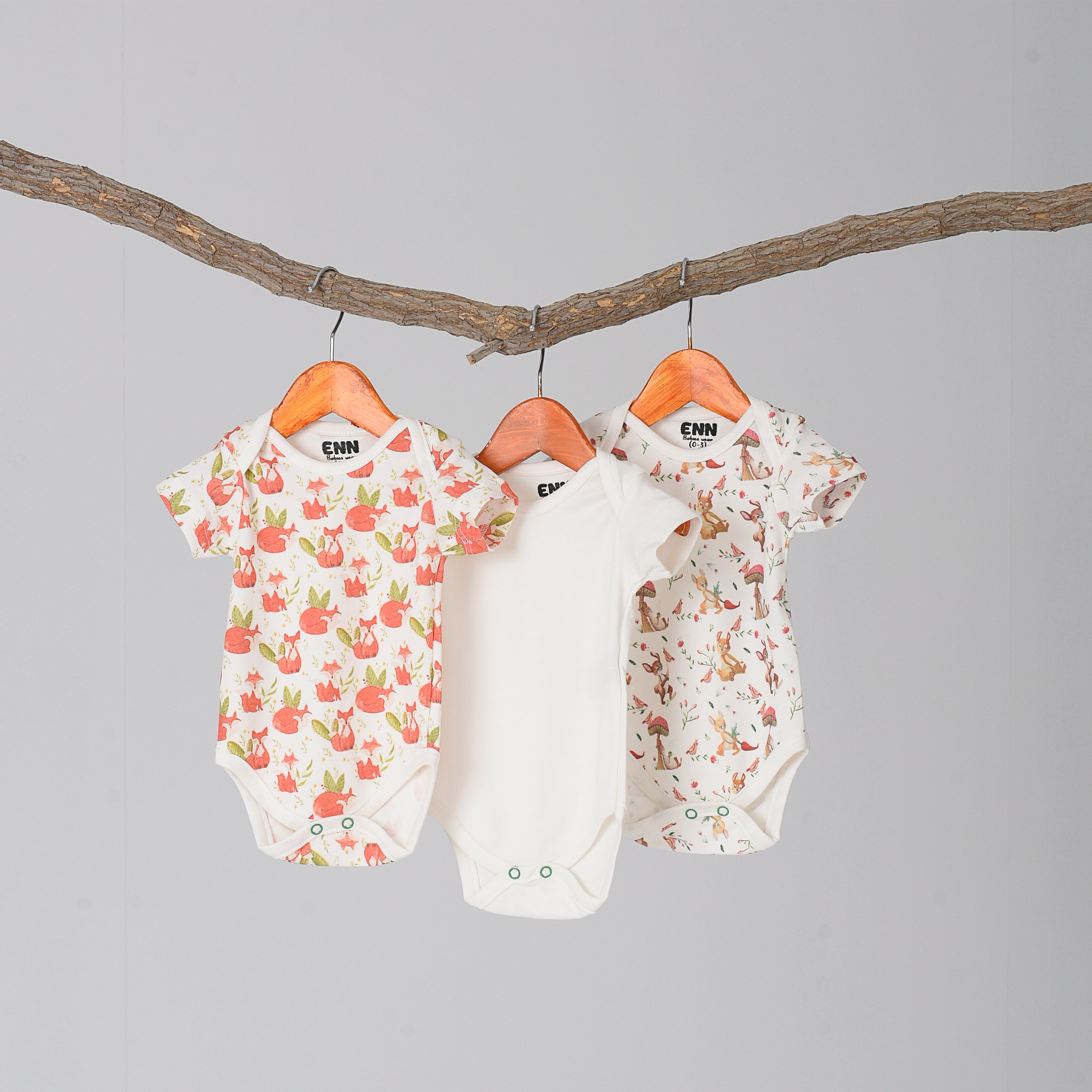 Jungle Joy bodysuit (3 Pieces set)