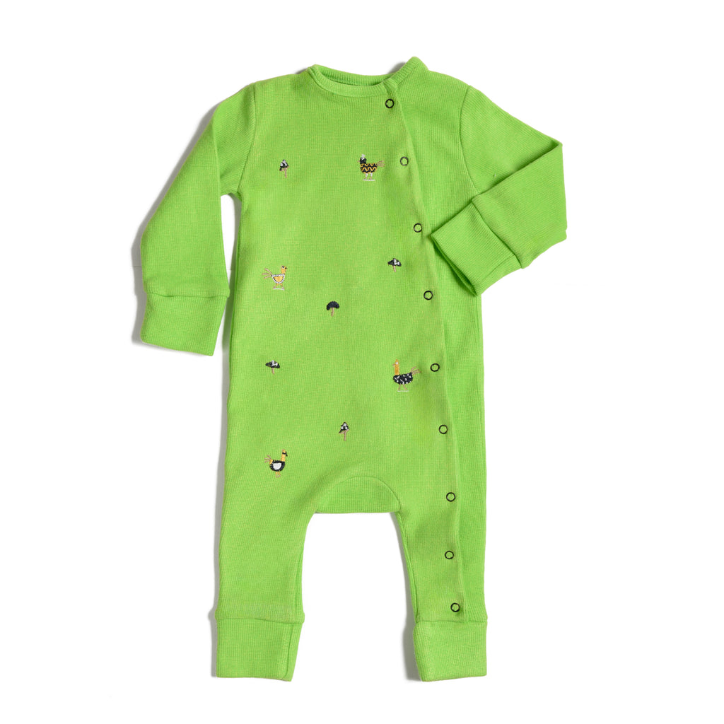 Feathered Fiesta "Premium Cotton-Pure Kashmir Onesie"