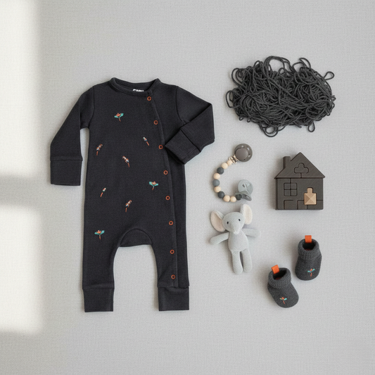 Captain Squawk "Premium Cotton-Pure Kashmir Onesie"