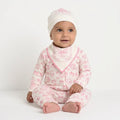 Pink Ribbon Onesie (3-Pieces Complete Set)