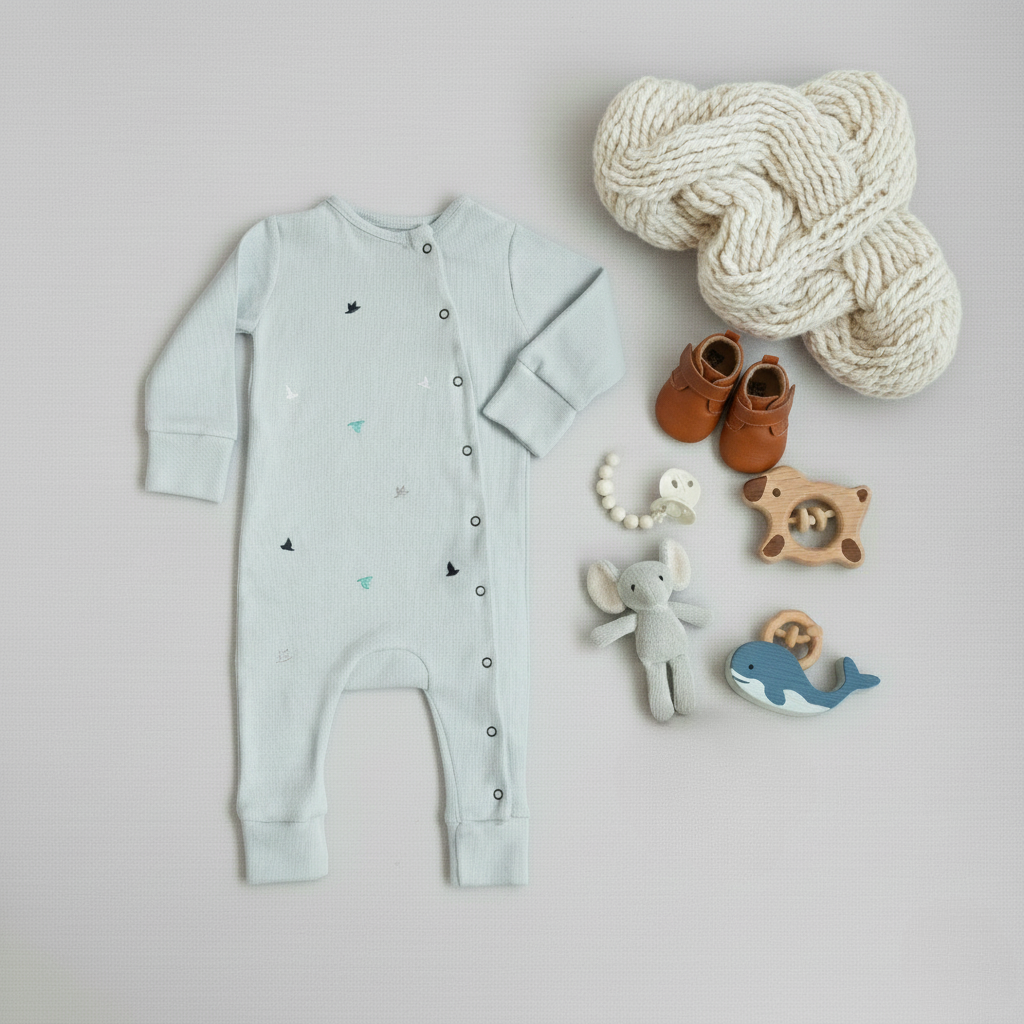 The Sky Dancer "Premium Cotton-Pure Kashmir Onesie"